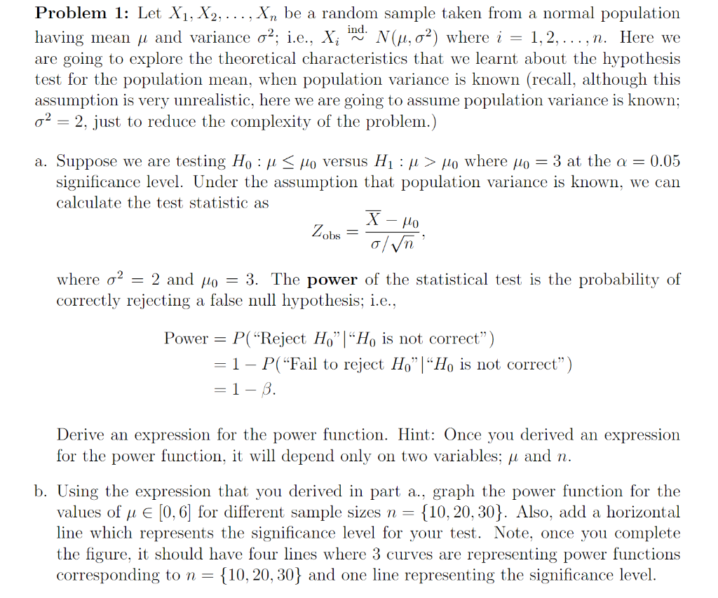 Problem 1 Let X1 X2 Be A Random Sample Chegg Com