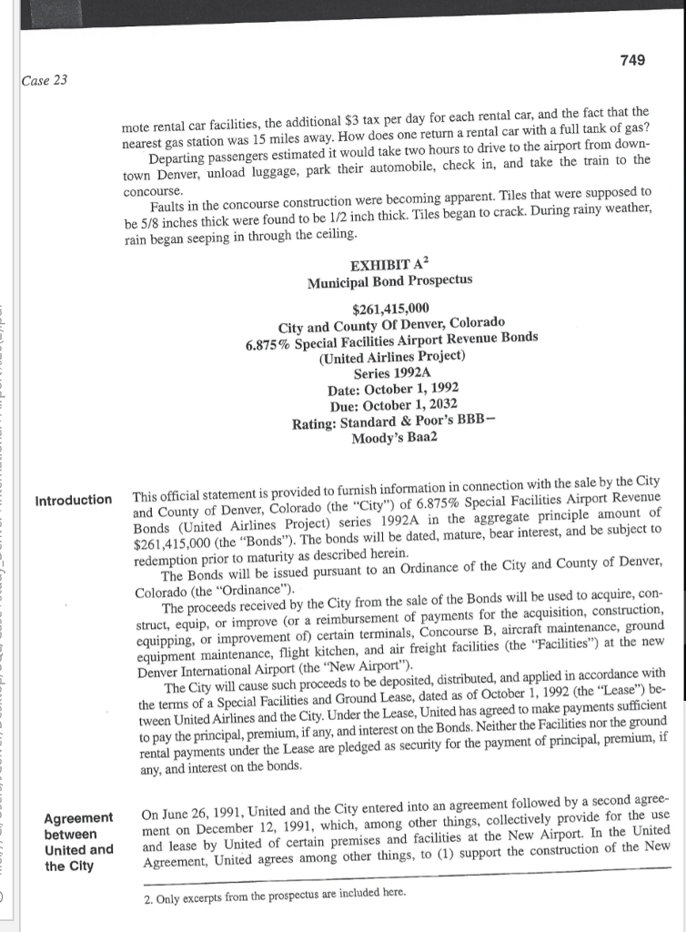 Denver international airport case study answers picture