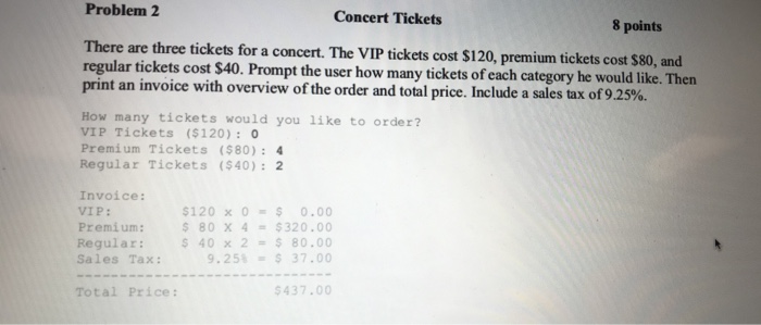 Premium VIP Tickets