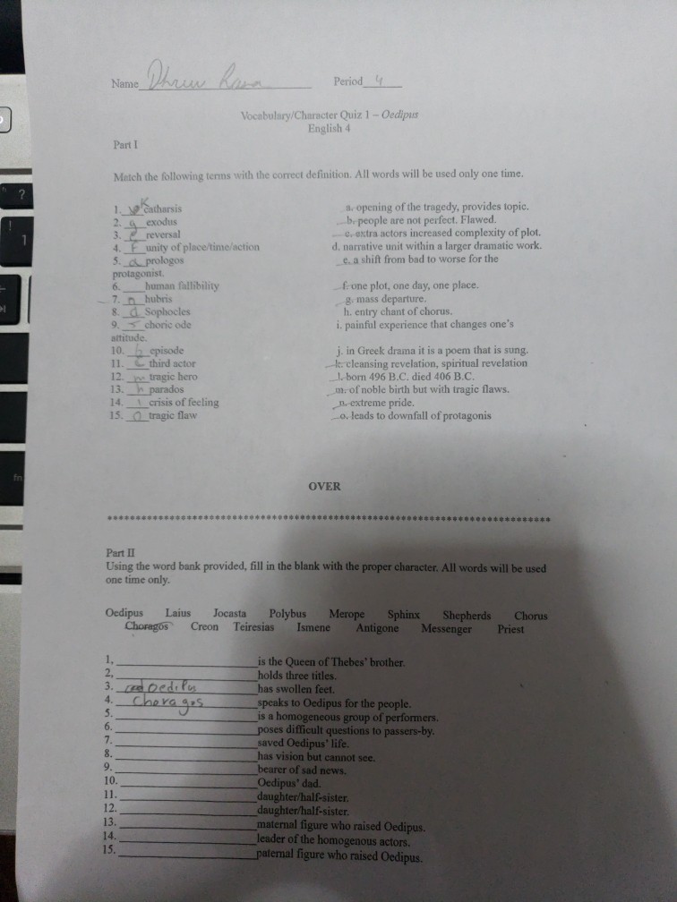 Catharsis in tragedy image