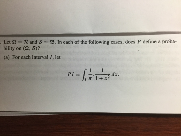Solved In Each Of The Following Cases Does P Define A Pr