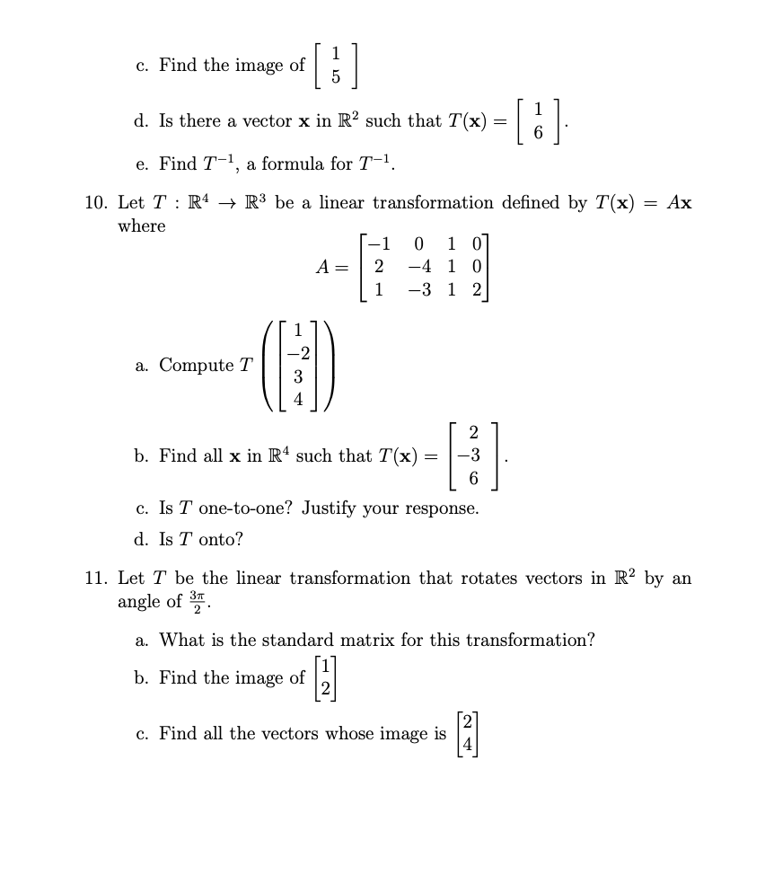 Solved 7 Let T R3 R2 Be Given By 2x3 T3 A Show That Chegg Com