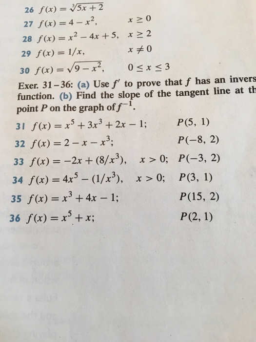 Solved 26 F X 5 2 F X 4 32 28 F X X2 4x 5 27 2 Chegg Com
