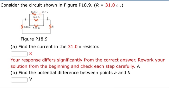 Consider the circuit shown in Figure P18.9. (R = 31.0