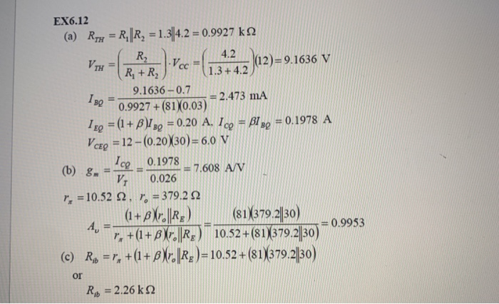 Solved For The Circuit Shown In Figure 6 49 Let Vcc 12 Chegg Com