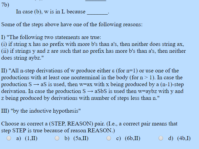 Solved 1 Let L Language Strings S B S Prefix Proper B S S Let G Grammar Productions Prove L L G N Q38255670