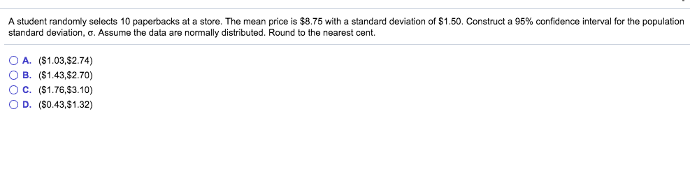 Solved Suppose A 98 Confidence Interval For M Turns Out Chegg Com