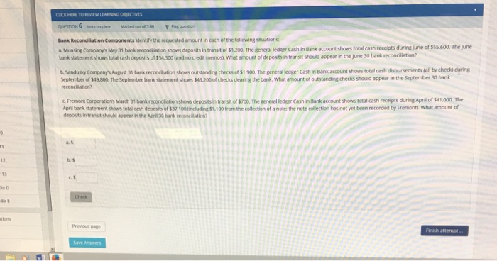 Solved Click Here To Review Learning Ceectiv Question 6 N