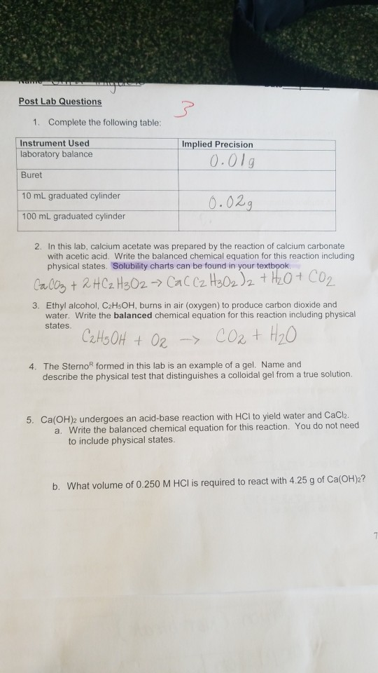 Solved Ost Lab Questions 1. Complete The Following Table | Chegg.com Solved Ost Lab Questions 1. Complete The Following Table | Chegg.com