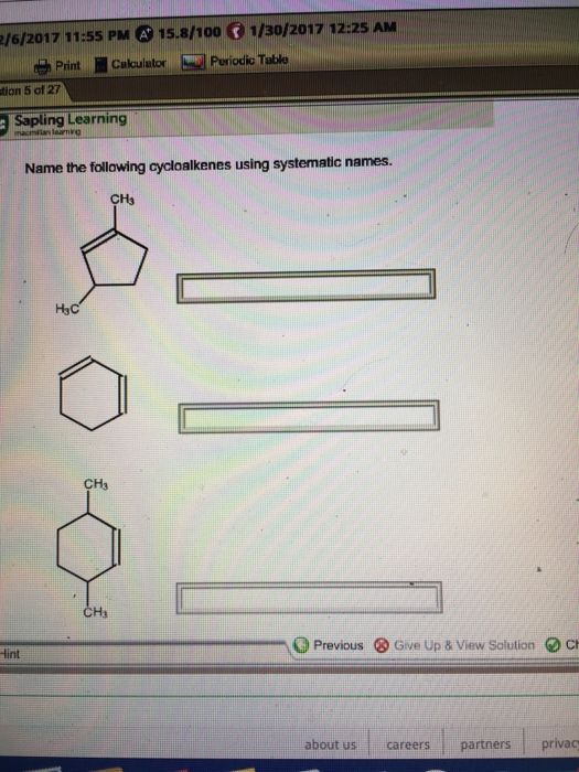 solved-name-the-following-cycloalkenes-using-systematic-n-chegg