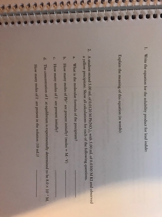 formula for lead iodide