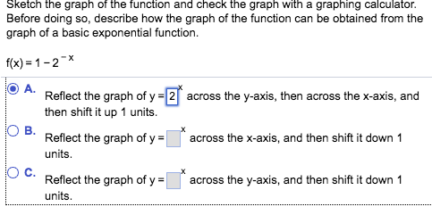 Sketch The Graph Of The Function And Check The Graph Chegg Com