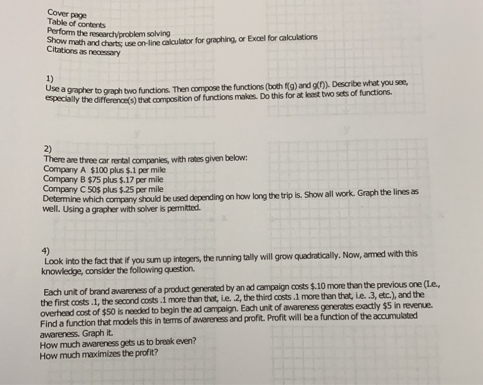 of functions answers composition 5-2 Contents  Cover Table Solved:  Of The Page Chegg.com  Research/ Perform