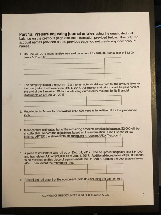 Financial statement homework 2 05 picture