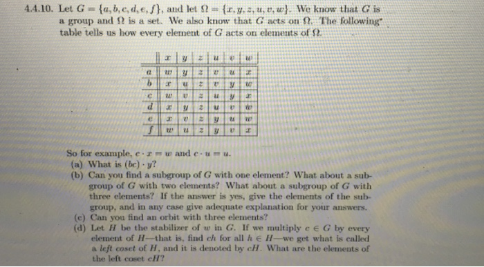 Solved 4 4 10 Let G A B C D E And Let W Z Y S Chegg Com