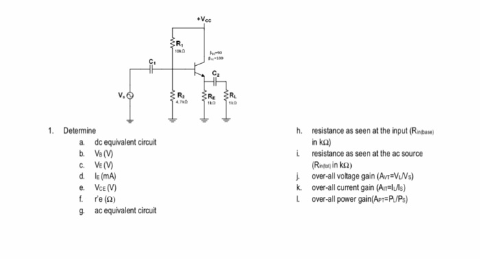 Solved R1 100 V Ri 1 Determine H Resistance As Seen A Chegg Com