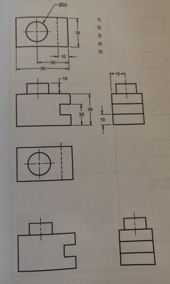 P4 9 The Following Object Is Dimensioned Chegg 