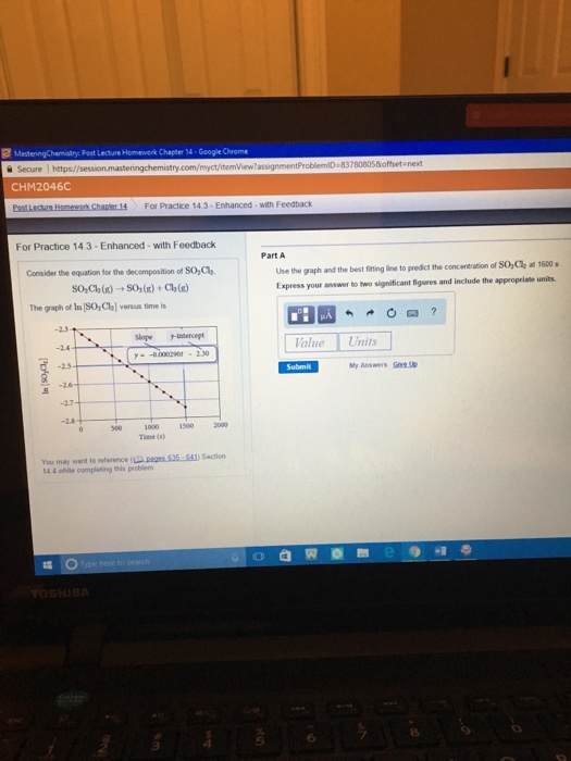 Mastering chem chapter 14 quizlet image