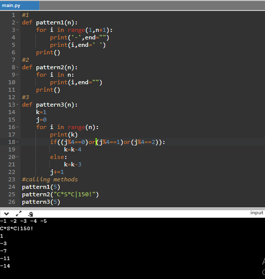 Solved Write Python Code Print Following Using Loop 1 1 2 3 4 5 2 C S C 150 3 1 3 7 11 14 Q