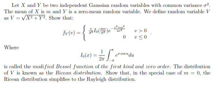 Solved Let X And Y Be Two Independent Gaussian Random Var Chegg Com