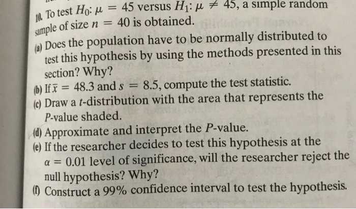 SOLVED: In testing H0: p = .40 vs. H1: p â‰ .40, a sample