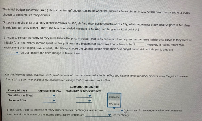 Solved 9 Income And Substitution Effects Yakov And Ana W Chegg Com