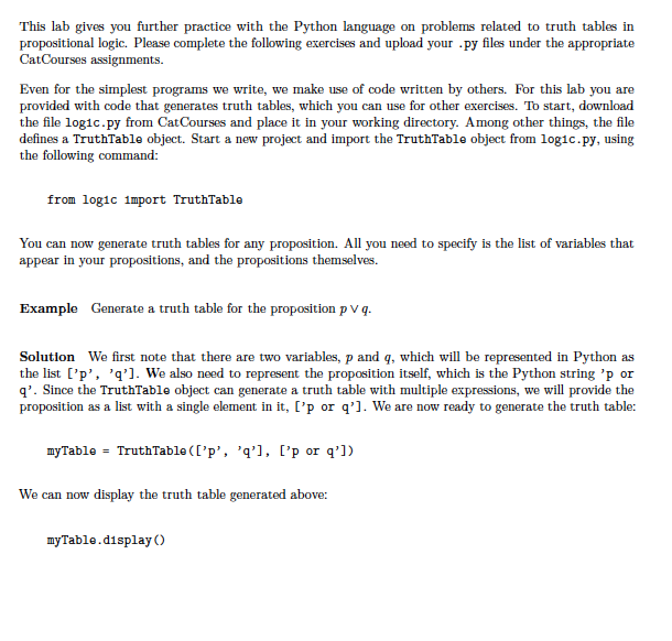 How To Make A Truth Table In Python - Photos Table and 