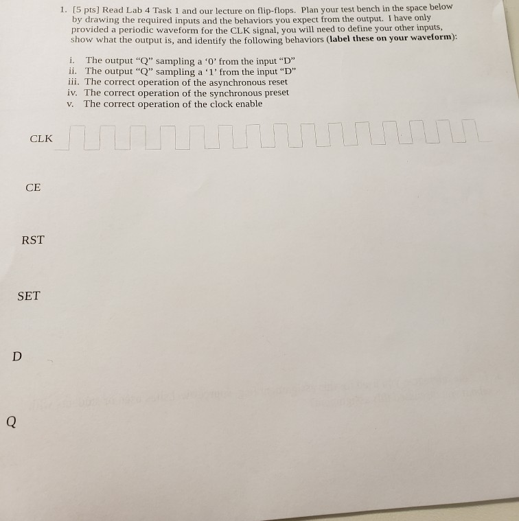 Solved 1 15 Pts Read Lab 4 Task 1 And Our Lecture On Fl