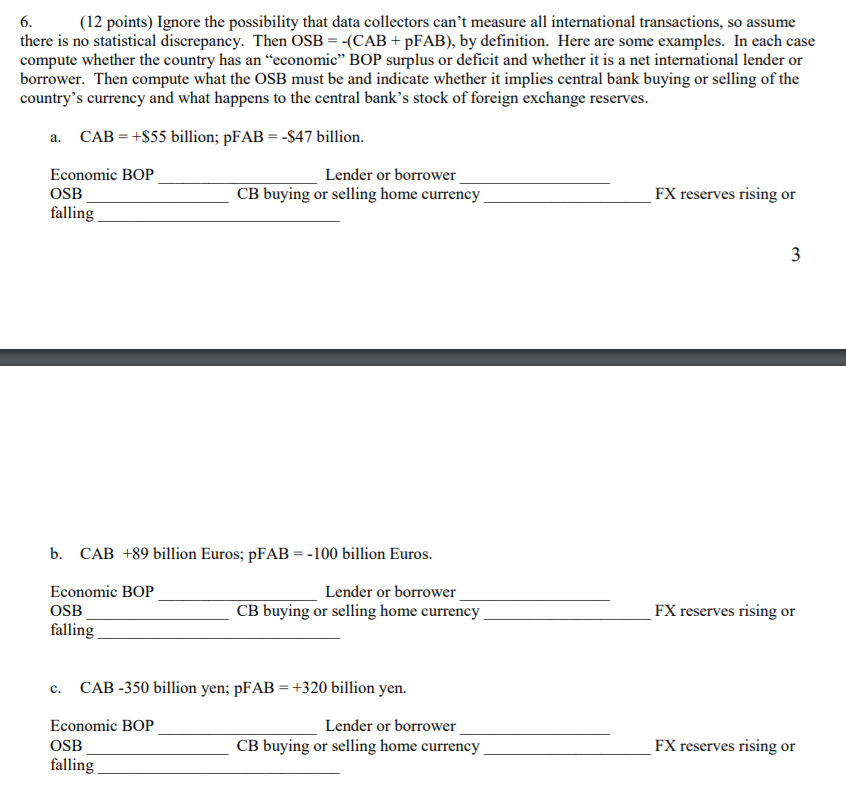 Solved 6 There Is No Statistical Discrepancy Then Osb Ca - 