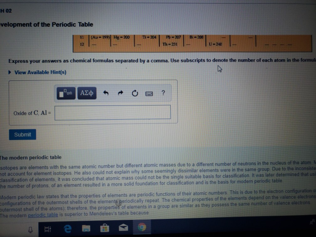 Solved: ... That A Mendeleev The Factors Identify Part Guided