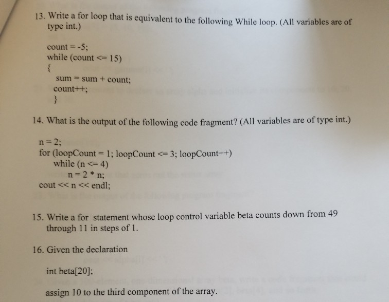 Solved QUESTION 13 Write the equivalent statement for the