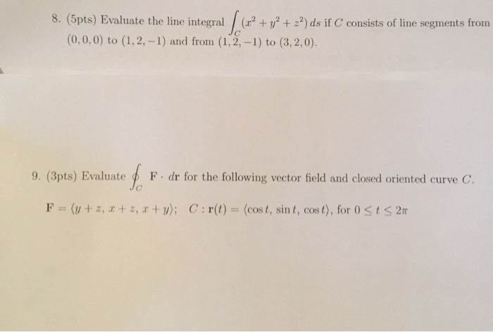 Solved Evaluate The Line Integral Integral C X 2 Y 2 Chegg Com