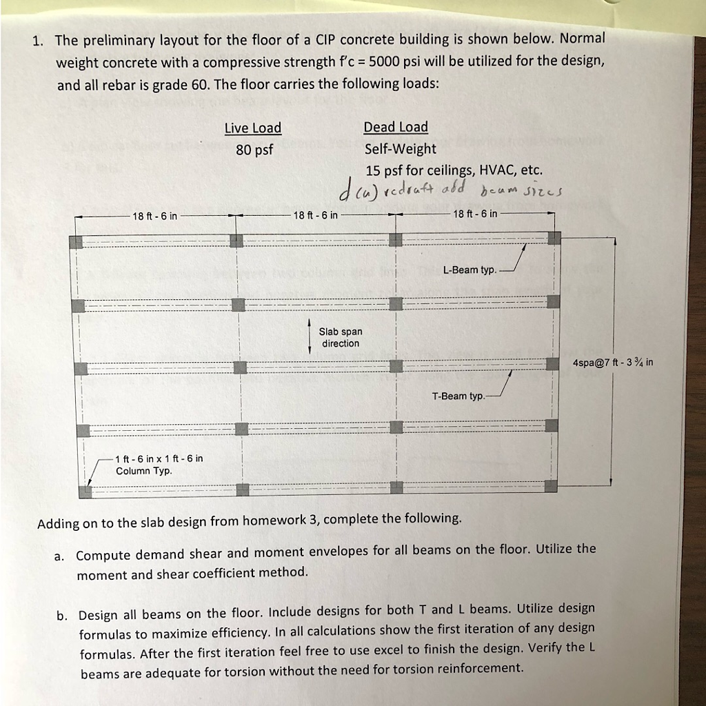 What Psi For Car Tires, 1 The Preliminary Layout For The Floor Of A Cip Concrete Building Is Shown Below, What Psi For Car Tires