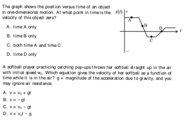 Solved The Graph Shows The Postion Versus Time Of An Obje Chegg Com