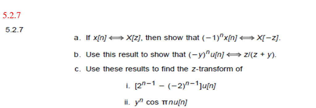 Solved 5 2 7 5 2 7 A If X N X 2 Then Show That 1 N Chegg Com