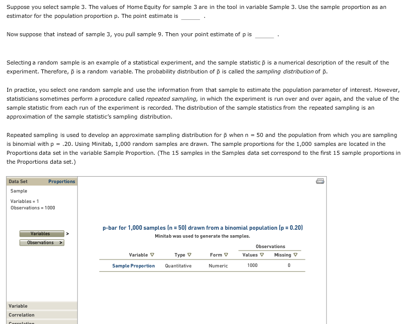 Solved 4 The Sampling Distribution Of The Sample Proportion Chegg Com