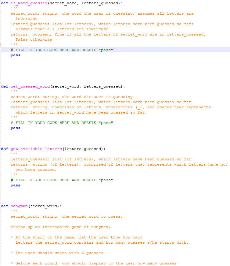 Blive kold Vedligeholdelse Bliv ved Solved]: Python Programming Codes Copy Problem Set 2 Hangma