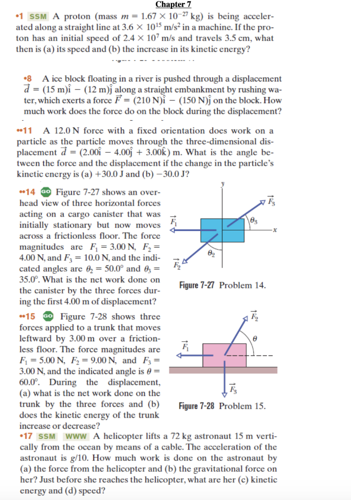 Solved Hapter 1 Ssm A Proton Mass 1 67 X 10 27 Kg Is Be Chegg Com