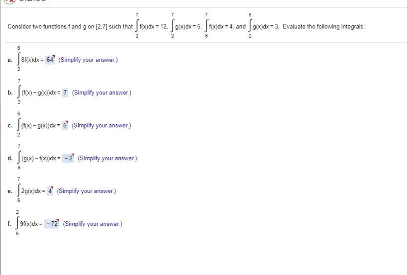 Solved Consider Two Functions F And G On 2 7 Such That Chegg Com