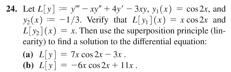 Solved Let L Y Y Xy 4y 3xy Yi X X 1 3 Chegg Com