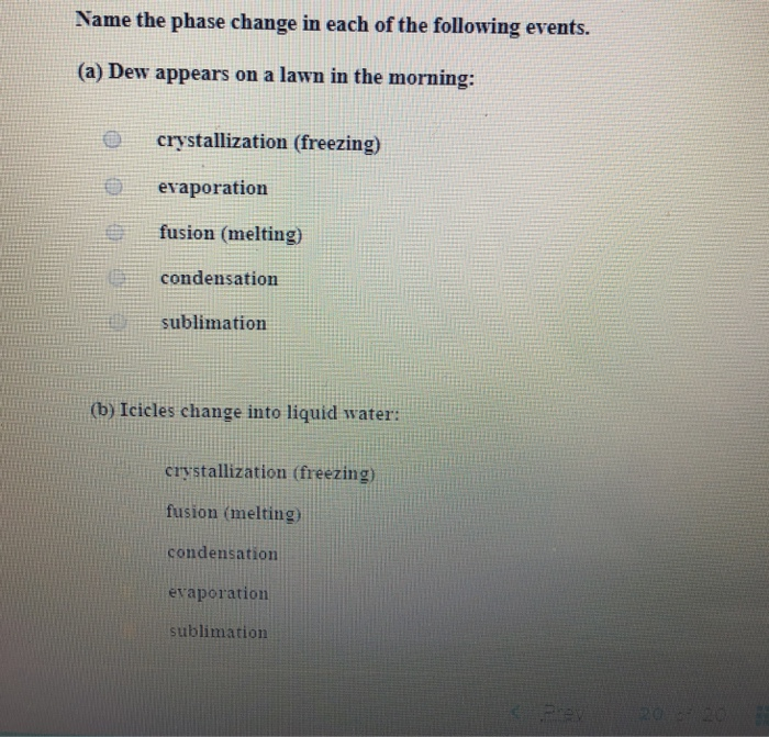 Phase change homework answers image