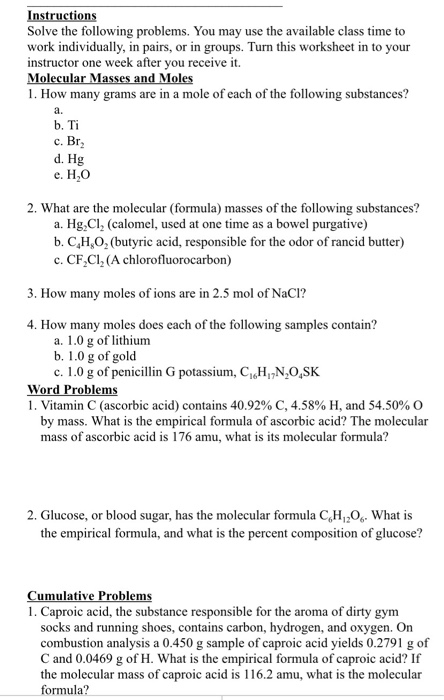 Solved Solve The Following Problems You May Use The Avai Chegg Com