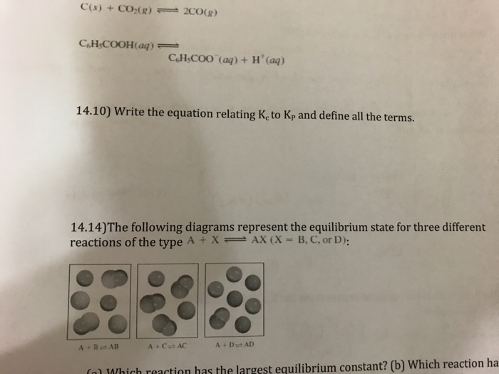 Solved C S Co R 2co Chc00 Aq H Aq 14 10 Write The Chegg Com
