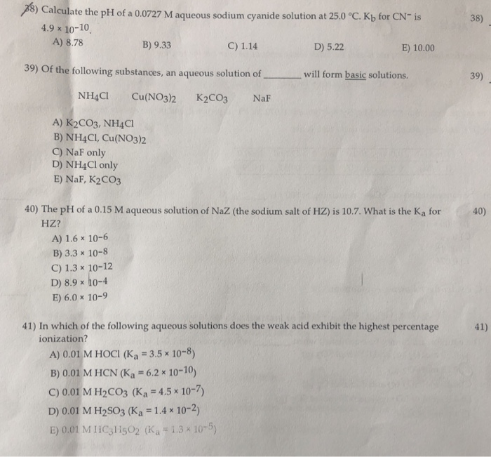 Potassium cyanide 10% (w/v) in aqueous solution