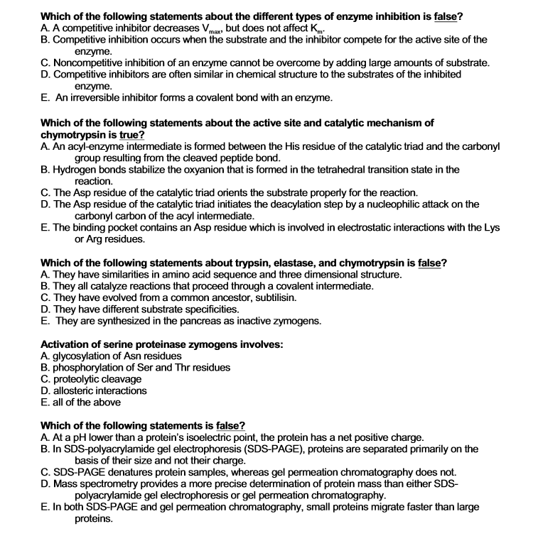 Solved Which Of The Following Statements About The Different | Chegg.com Solved Which Of The Following Statements About The Different | Chegg.com
