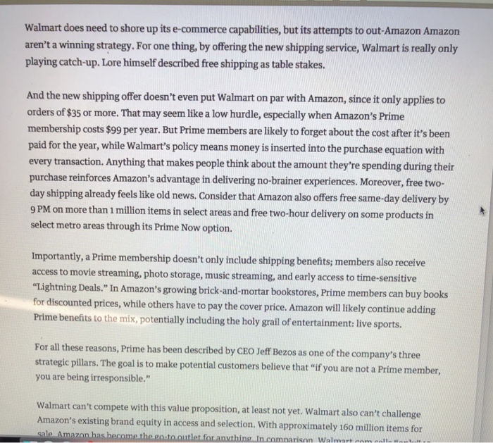 Solved Read The Attached Article From The Harvard Busines Chegg Com