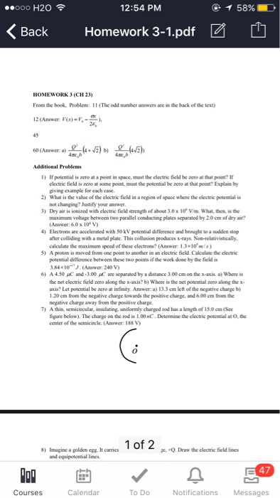 Ooo H令 12 54 Pm くback Homework 3 1 Pdf团也 H Chegg Com