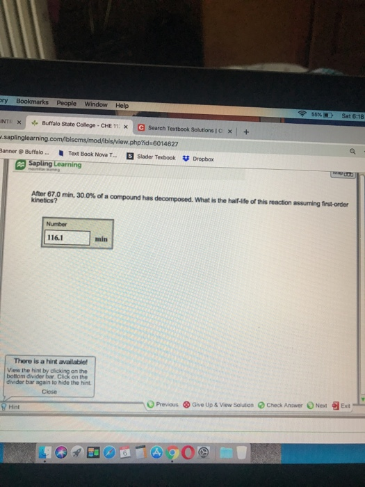 Solved History Bookmarks People Window Help 55 Sat 6 1