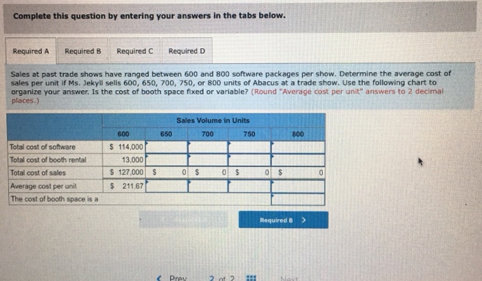 Solved Rita Jekyll operates a sales booth in computer | Chegg.com