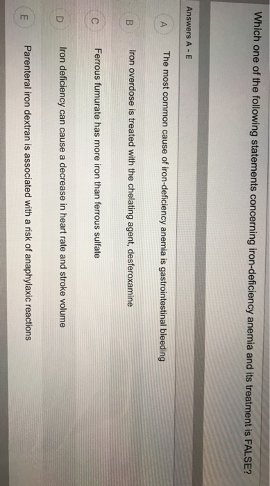 Solved Which One Of The Following Statements Amis And Ls Tan | Chegg.com